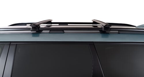 LEXUS LX470 With Roof Rails 5/1998-3/2008 Vortex RX Black 2 Bar Roof Rack (JC-01549)