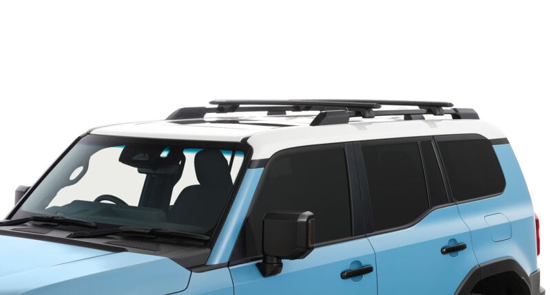 AUDI A6 Allroad Quattro C7 With Roof Rails 10/2012 Onwards Vortex RX Black 2 Bar Roof Rack (JC-01532)