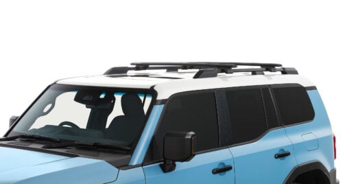 AUDI A6 Allroad Quattro C7 With Roof Rails 10/2012 Onwards Vortex RX Black 2 Bar Roof Rack (JC-01532)