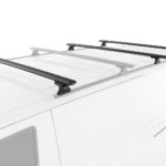 LDV Deliver 7 Gen1 LWB (Low Roof) 1/2024 Onwards Sportz RLT600 Trackmount Black 3 Bar Roof Rack (JC-06716)