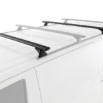 LDV Deliver 7 Gen1 LWB (Low Roof) 1/2024 Onwards Sportz RX300H Trackmount Black 2 Bar Roof Rack (JC-06638)