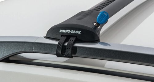 MAZDA Mazda 6 With Roof Rails 12/2012 Onwards Vortex StealthBar Black 2 Bar Roof Rack (JA7970)