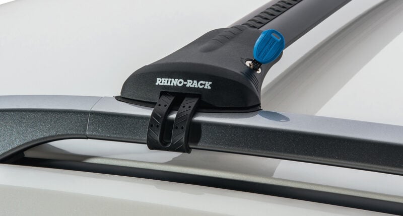 MAZDA Mazda 6 With Roof Rails 12/2012 Onwards Vortex StealthBar Black 2 Bar Roof Rack (JA7970)