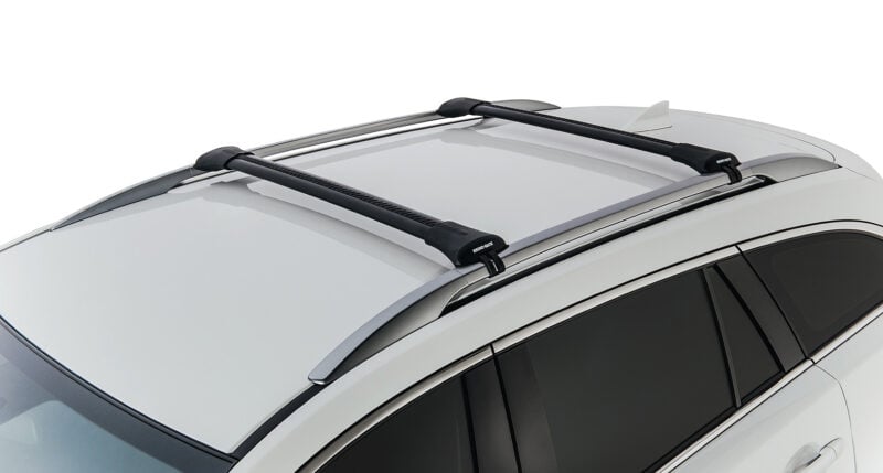 MAZDA Mazda 6 With Roof Rails 12/2012 Onwards Vortex StealthBar Black 2 Bar Roof Rack (JA7970)