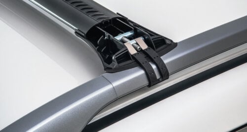 MAZDA Mazda 6 With Roof Rails 12/2012 Onwards Vortex StealthBar Black 2 Bar Roof Rack (JA7970)