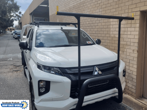 Mitsubishi MR Triton GLX+ (2021) Satin Black Nudgebar/HRack - Image 2