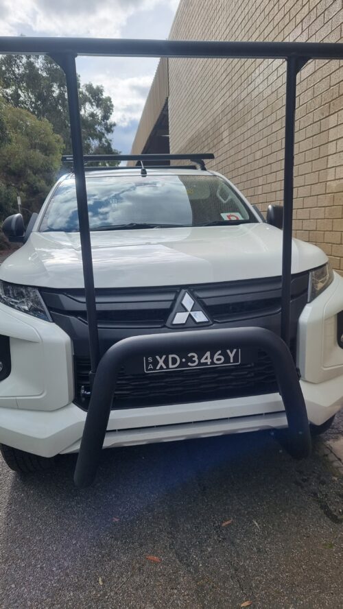 Mitsubishi MR Triton GLX+ (2021) Satin Black Nudgebar/HRack - Image 5