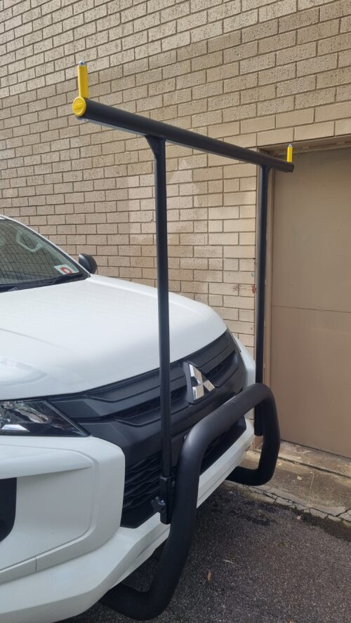 Mitsubishi MR Triton GLX+ (2021) Satin Black Nudgebar/HRack - Image 4