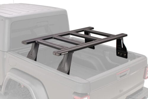 TOYOTA Tundra Gen3, XK70 CrewMax (SHORT 5.5' BED) with Double Cab 1/2022 Onwards Reconn-Deck 2 Bar Truck Bed System with 4 NS Bars (JC-01477)