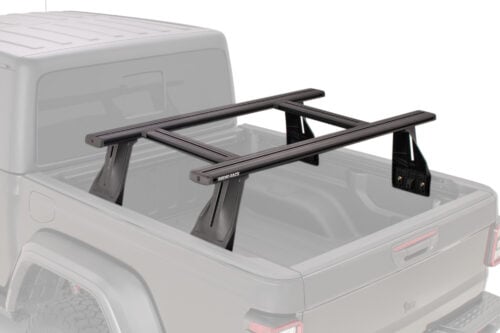 TOYOTA Tundra Gen3, XK70 CrewMax (SHORT 5.5' BED) with Double Cab 1/2022 Onwards Reconn-Deck 2 Bar Truck Bed System with 2 NS Bars (JC-01280)