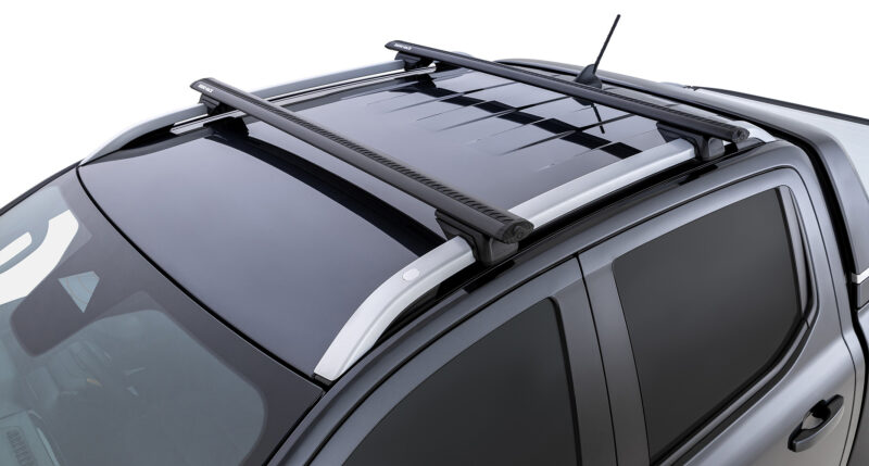 MAZDA Mazda 6 With Roof Rails 12/2012 Onwards Vortex RX Black 2 Bar Roof Rack (JC-01532)