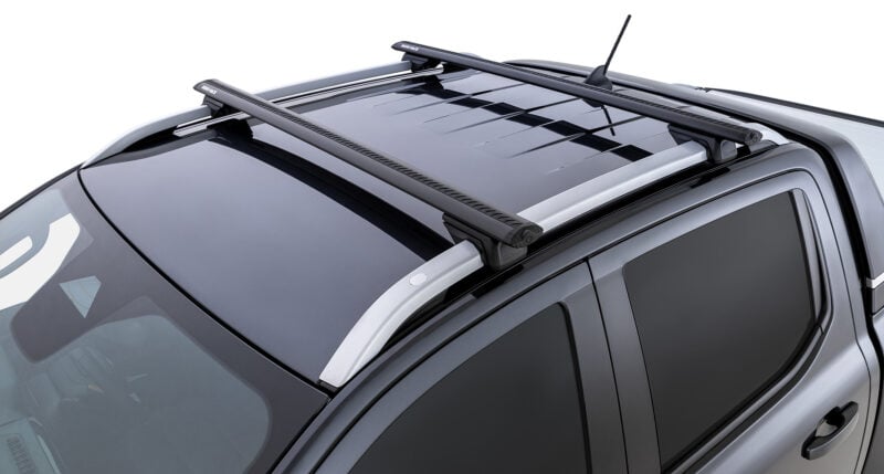 MAZDA Mazda 6 With Roof Rails 12/2012 Onwards Vortex RX Black 2 Bar Roof Rack (JC-01532)