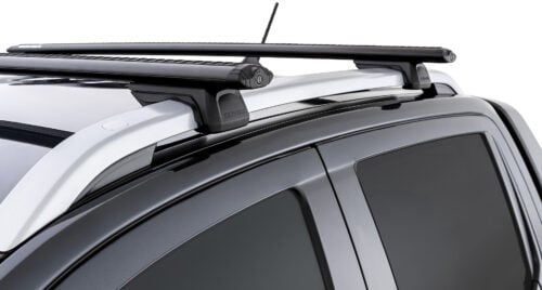 AUDI A6 Allroad Quattro C7 With Roof Rails 10/2012 Onwards Vortex RX Black 2 Bar Roof Rack (JC-01532)