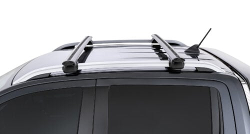 AUDI A6 Allroad Quattro C7 With Roof Rails 10/2012 Onwards Vortex RX Black 2 Bar Roof Rack (JC-01532)