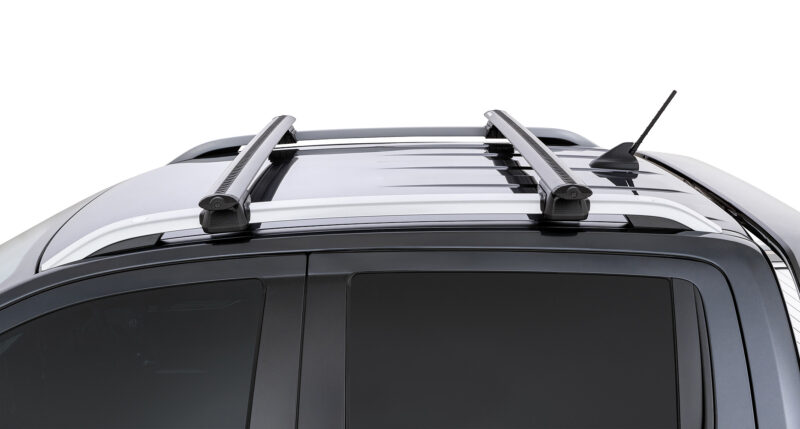 AUDI A6 Allroad Quattro C7 With Roof Rails 10/2012 Onwards Vortex RX Black 2 Bar Roof Rack (JC-01532)