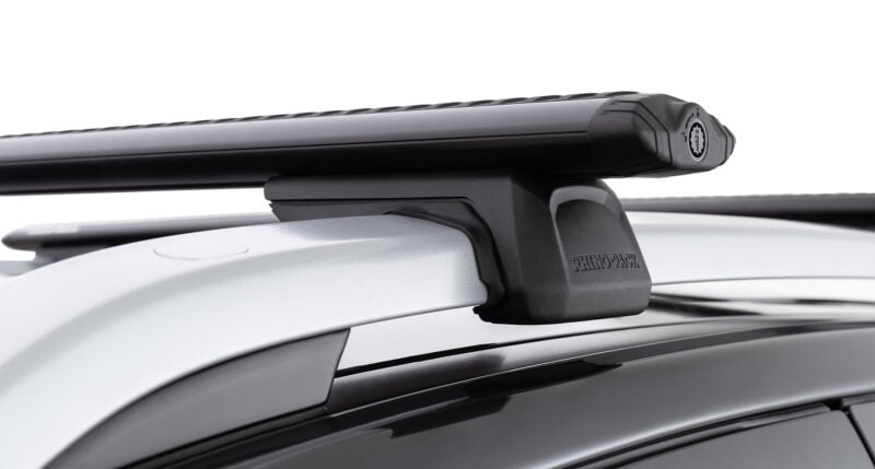 AUDI A6 Allroad Quattro C7 With Roof Rails 10/2012 Onwards Vortex RX Black 2 Bar Roof Rack (JC-01532)