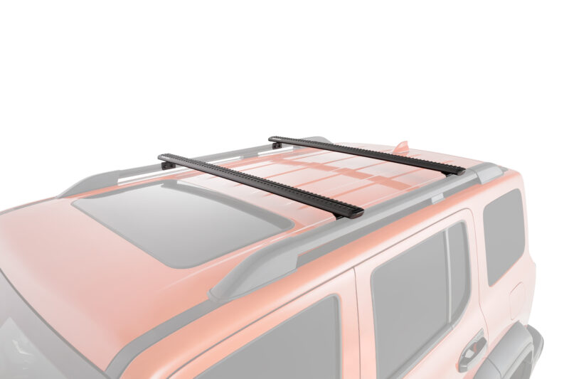 GWM Tank 300 Gen 1 With Raised Rail 1/2023 Onwards Sportz Black 2 Bar Roof Rack (JC-02392)