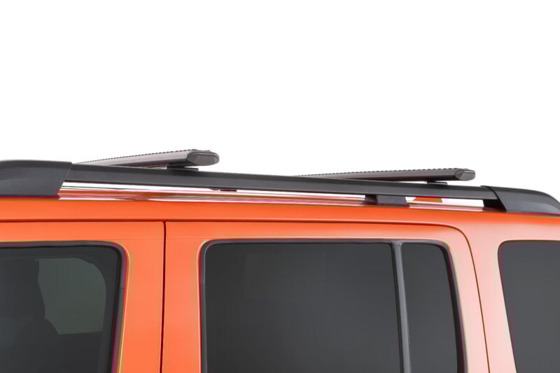 GWM Tank 300 Gen 1 With Raised Rail 1/2023 Onwards Sportz Black 2 Bar Roof Rack (JC-05368)