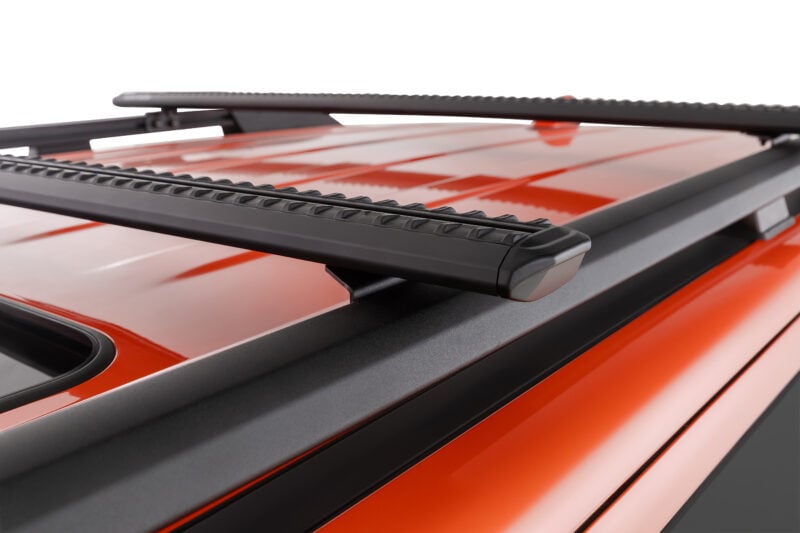 GWM Tank 300 Gen 1 With Raised Rail 1/2023 Onwards Sportz Black 2 Bar Roof Rack (JC-05368)