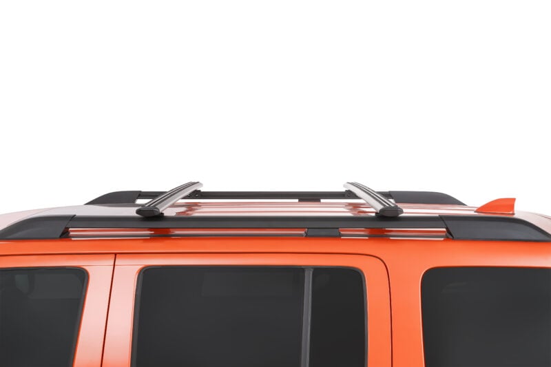 GWM Tank 300 Gen 1 With Raised Rail 1/2023 Onwards Sportz Black 2 Bar Roof Rack (JC-05368)
