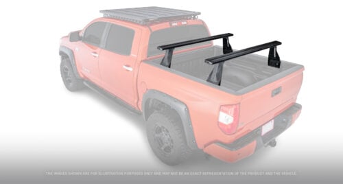 TOYOTA Tundra Gen3, XK70 CrewMax (SHORT 5.5' BED) with Double Cab 1/2022 Onwards Reconn-Deck 2 Bar Truck Bed System (JC-01277)