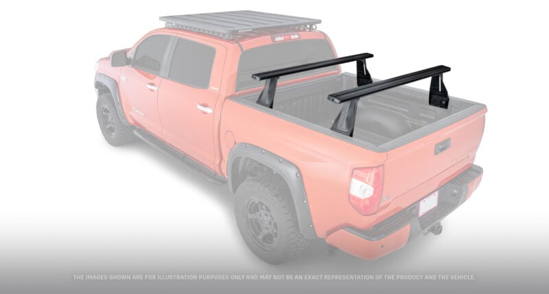 TOYOTA Tundra Gen3, XK70 CrewMax (SHORT 5.5' BED) with Double Cab 1/2022 Onwards Reconn-Deck 2 Bar Truck Bed System (JC-01277)