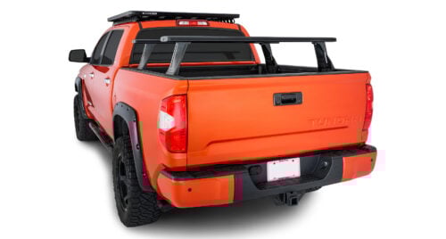 TOYOTA Tundra Gen3, XK70 CrewMax (SHORT 5.5' BED) with Double Cab 1/2022 Onwards Reconn-Deck 2 Bar Truck Bed System (JC-01277)