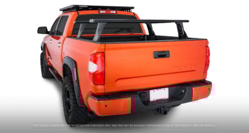 TOYOTA Tundra Gen3, XK70 CrewMax (SHORT 5.5' BED) with Double Cab 1/2022 Onwards Reconn-Deck 2 Bar Truck Bed System with 2 NS Bars (JC-01280)