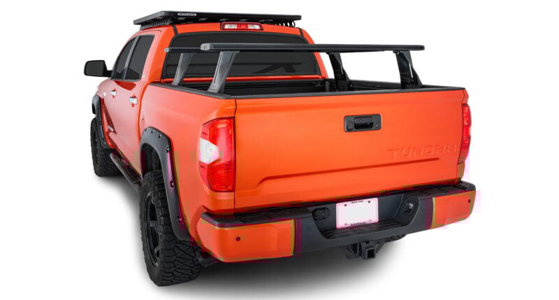TOYOTA Tundra Gen3, XK70 CrewMax (SHORT 5.5' BED) with Double Cab 1/2022 Onwards Reconn-Deck 2 Bar Truck Bed System with 2 NS Bars (JC-01280)