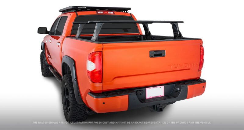 TOYOTA Tundra Gen3, XK70 CrewMax (SHORT 5.5' BED) with Double Cab 1/2022 Onwards Reconn-Deck 2 Bar Vortex Truck Bed System (JC-01278)