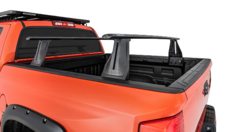 TOYOTA Tundra Gen3, XK70 CrewMax (SHORT 5.5' BED) with Double Cab 1/2022 Onwards Reconn-Deck 2 Bar Vortex Truck Bed System (JC-01278)