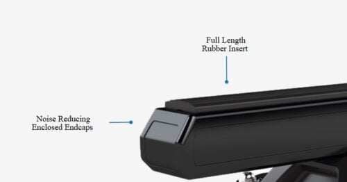 VAS 2400mm Black Commercial Bar (CB2400B)