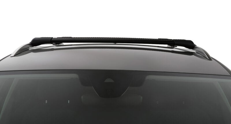 MAZDA Mazda 6 With Roof Rails 12/2012 Onwards Vortex StealthBar Black 2 Bar Roof Rack (JA7970)