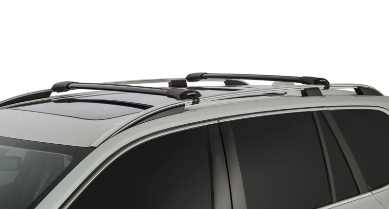 MAZDA Mazda 6 With Roof Rails 12/2012 Onwards Vortex StealthBar Black 2 Bar Roof Rack (JA7970)