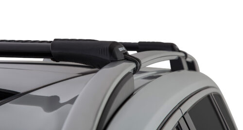 MAZDA Mazda 6 With Roof Rails 12/2012 Onwards Vortex StealthBar Black 2 Bar Roof Rack (JA7970)