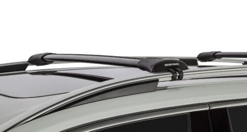 MAZDA Mazda 6 With Roof Rails 12/2012 Onwards Vortex StealthBar Black 2 Bar Roof Rack (JA7970)