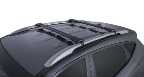 MAZDA Mazda 6 With Roof Rails 12/2012 Onwards Vortex StealthBar Black 2 Bar Roof Rack (JA7970)