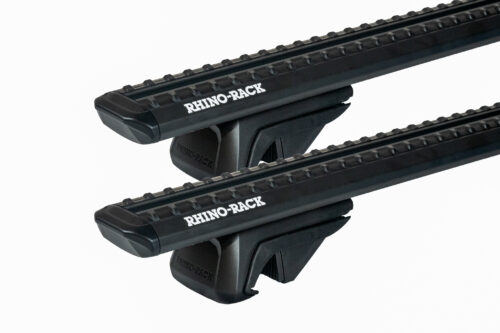 Renault Duster With Roof Rails 2025 - Onwards Sportz RX Black 2 Bar Roof Rack (JC-04570)