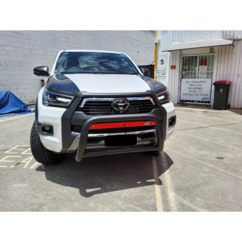Black Nudgebar suitable for use with 2021 Toyota Hilux Rogue - Image 1