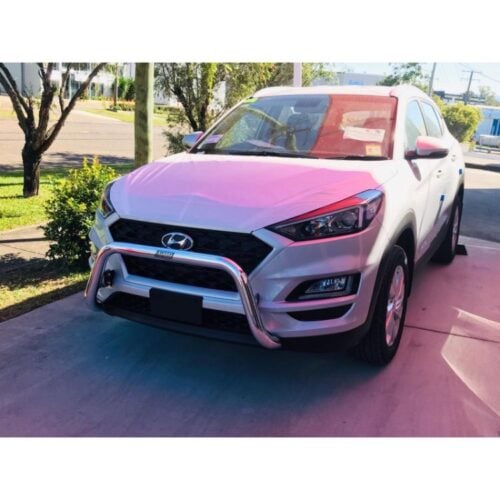 Polished Nudgebar suitable for use with 2018 Hyundai Tucson TL3