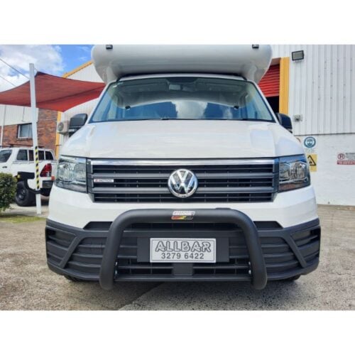 Pro Texture Black Nudgebar suitable for use 2022 VW Crafter Motorhome - Image 1
