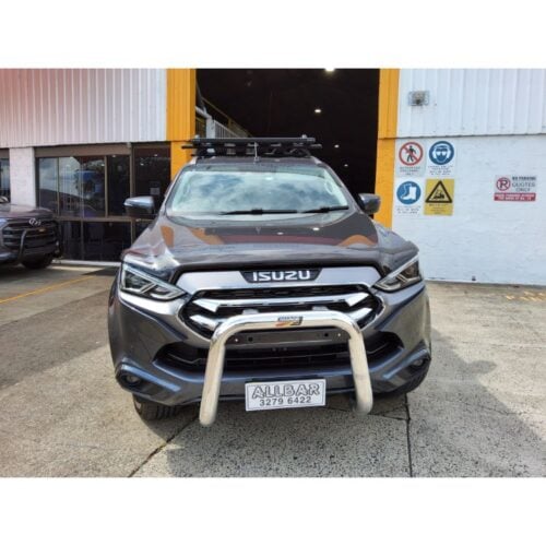 Polished Nudgebar to suit 2022 Isuzu MUX - Image 1