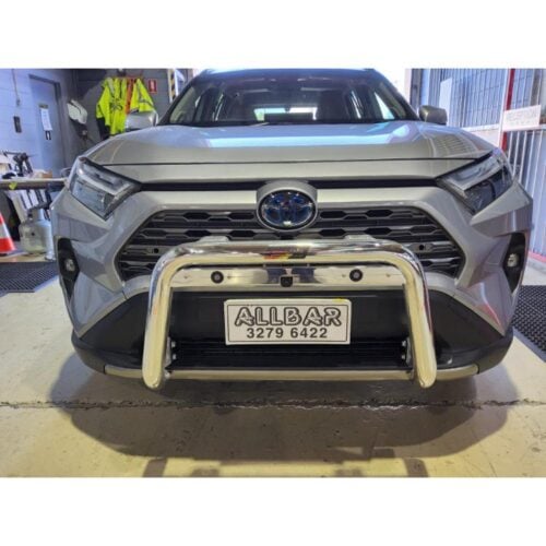 Alloy Polished 76mm Nudgebar to suit 2022 Toyota Rav4
