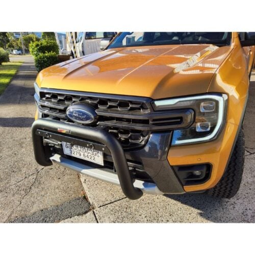 Pro Texture Black Nudgebar suitable for use with 2022 Next Gen Ford Ranger Wildtrak - Image 1