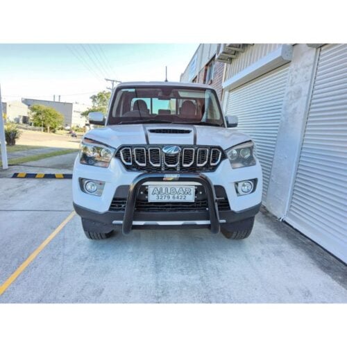P/Coated Black Nudgebar to suit 2022 Mahindra Pik Up S6