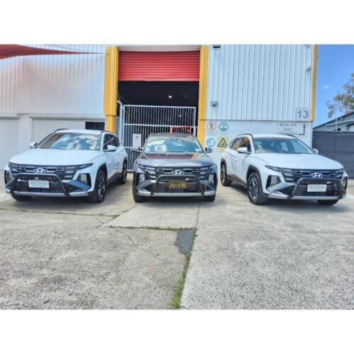 Black Alloy Nudgebar to suit 2024 Hyundai Tucson NX4 - Image 1