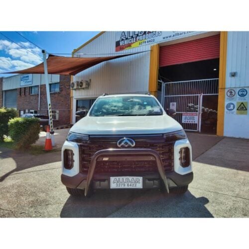 Alloy Black 76mm Nudgebar suitable for use with 2024 LDV T60 Luxe - Image 1