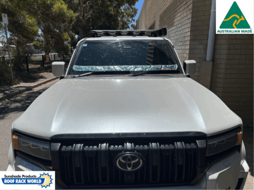 Toyota Prado 250 Series - Bonnet anti-glare strip | Solarscreen Dash Shade - Image 11