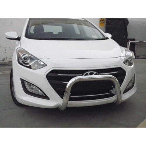 Polished Nudgebar suitable for use with 2016 Hyundai i30