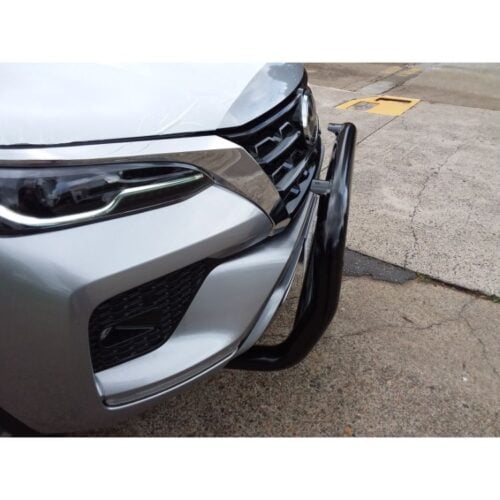 Satin Black Nudgebar to suit 2022 Toyota Fortuner - Image 1